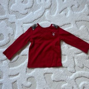 Kids Burberry long sleeve shirt